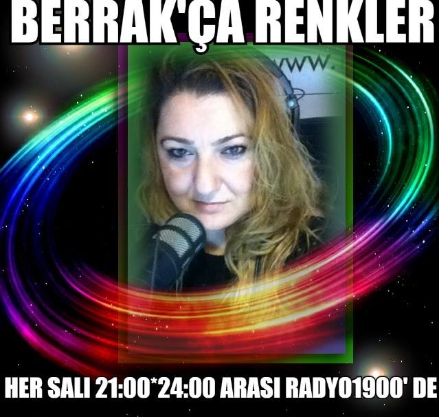 Berrak’a Radyo1900 ‘e emeklerinden dolayı teşekkürlerimizle…