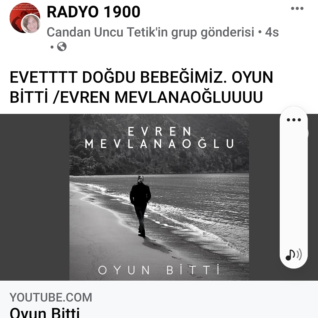 VE EVREN MEVLANAOĞLU’NUN MUHTEŞEM ÇALIŞMASI OYUN BİTTİ TÜM DİĞİTAL PLATFORMLARDA